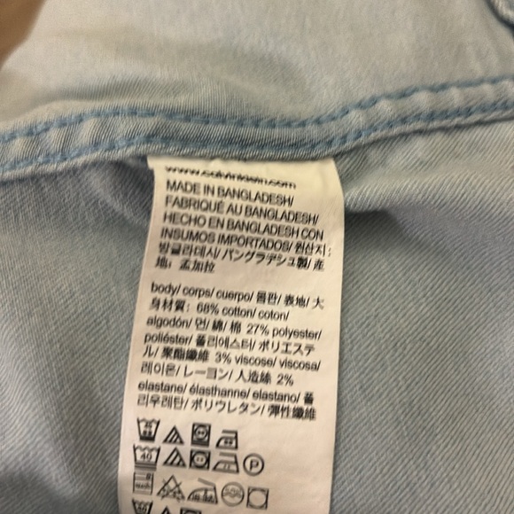 Calvin Klein Jean Jacket Size Medium - Picture 5 of 5